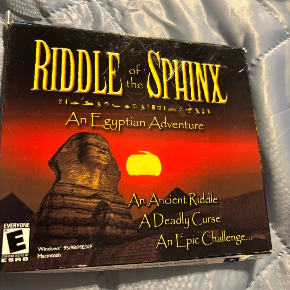 Riddle of the Sphinx: An Egyptian Adventure PC CD-ROM Game